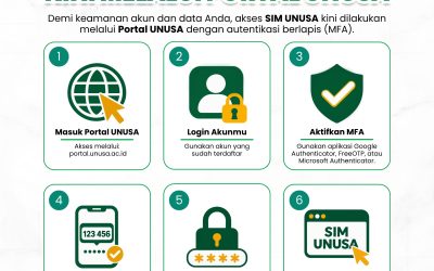 Akses SIM UNUSA Kini Melalui Portal UNUSA
